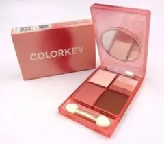 新品❤️COLORKEY アイシャドウ ヒートヘイズ ピンクブラウン マット×ラメのサムネイル