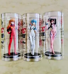 UCCコーヒー エヴァンゲリオンフィギュアセット アスカ・レイ・マリ