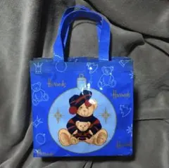 Harrods ハロッズ　ベアー柄トートバッグ