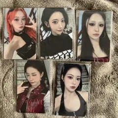 LESSERAFIM spaghetti トレカ　5枚セット‼️