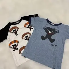 ダブルビー DOUBLE.B Tシャツ 120 セット売り くま ミキハウス