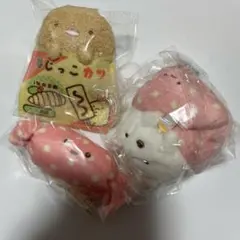 すみっコぐらし てのりぬいぐるみ しろくま とんかつ キャンディ