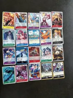 ワンピース トレーディングカード 20枚セット