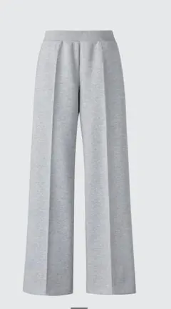 【未使用】UNIQLO C スウェットストレートパンツ 標準丈 グレー M