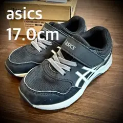 アシックス17.0cm KF-MG ブラック レーザービーム