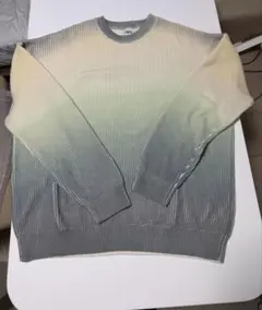 ZARA グラデーションリブ編みセーター XL
