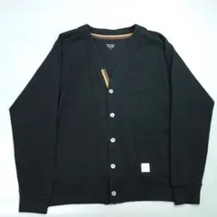 6871美品 ポールスミス ラウンジウェア カーディガン 黒 メンズ M