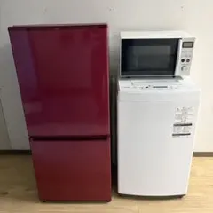 美品使用感が少ない1人暮らし家電セット❗️大阪、大阪近郊配送と設置無料Bのサムネイル