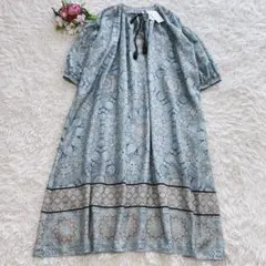 【M】新品タグ付 THE SHOP TK ロングワンピース マキシ丈