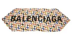 希少　バレンシアガ　BALENCIAGA　国旗柄　スカーフ　マルチカラー　大判