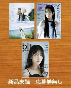 UTB アップトゥボーイ B.L.T. blt graph. 3冊セット