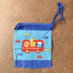ミキハウス　コップ袋　巾着
