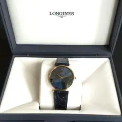 美品 ロンジン LONGINES 腕時計 ネイビー クォーツ 稼働品 高級時計
