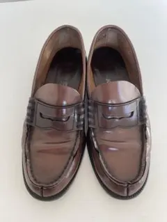 ハルタ HARUTA 本革 ローファー ブラウン