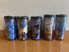 スターバックス 旧ロゴ ご当地タンブラー 5本セット
