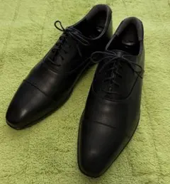 【美品】三陽山長 新二 SHINJI ドレスニ ストレートチップ 27cm 黒 美品】三陽山長 新二 SHINJI ドレスニ ストレートチップ 27cm 黒