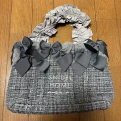 SNIDEL HOME スナイデルホーム　ツイードリボンバッグ