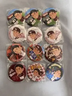 楽天イーグルス 渡辺翔太 缶バッジセット