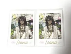 ツイステ展 レオナ ランダムカードコレクション フェアリーガラ 2点セット