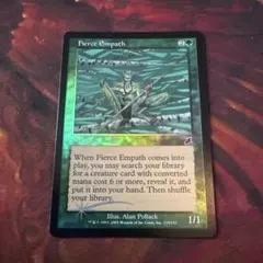 【Foil】《激情の共感者/Fierce Empath》[SCG]英語版