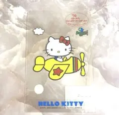 【激レア】ハローキティ 飛行機 ジャンボクリヤーステッカー 70年代