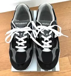 New Balance 992 ブラック グレー スニーカー　26.5 Dのサムネイル