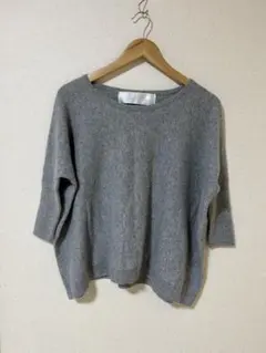Liesse リエス カシミヤ 100% グレーのサムネイル