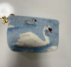 フェイラー ラブラリー　スワン 白鳥　FEILER ポーチ