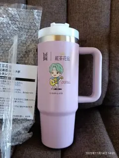 TinyTAN SUGA 紅茶花伝 タンブラー 新品未使用 懸賞当選品