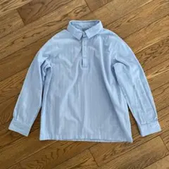 UNIQLOユニクロUU キッズ　シャツ130 水色