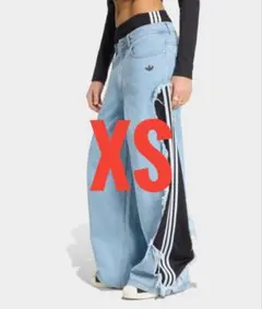 adidas ADILENIUM 5.0 デコンストラクテッド デニムパンツ - メルカリ