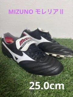 MIZUNO MORELIA 2japanサッカースパイク ブラック - メルカリ