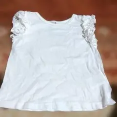 petit main フリル付きタンクトップ 100