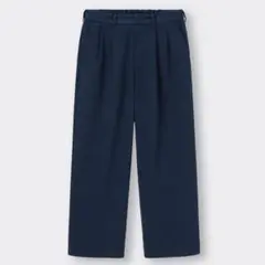 新品未使用　GU チノツータックバギースラックス　標準丈　Mサイズ