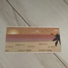 SexyZone 半券 ツアー