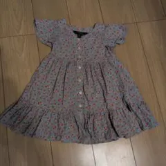 【極美品】Ralph Lauren 花柄ワンピース 3T　ラルフ　フレア