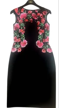 2026年最新】Tadashi Shoji 柄：花柄 レディース ノースリーブひざ丈