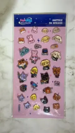 ATEEZ アチズ ANITEEZ ポップアップ 3D ステッカー ホンジュン - メルカリ