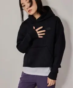 The North Face テックエアースウェット　ショートフーディ　ブラック