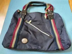 オロビアンコ トートバッグ ネイビー イタリア製