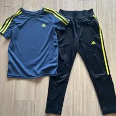 adidas キッズ ジャージ ネイビー/黒