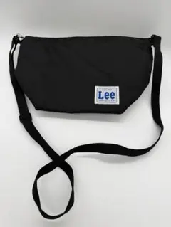 Lee　リー　ショルダーバッグ　ブラック　黒　美品