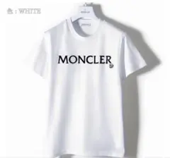 MONCLER Tシャツ スタッズロゴ ホワイト RFID 定価65,800円 - メルカリ