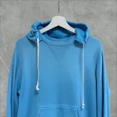 90s old uniqlo light blue hoodie パーカー 水色 - メルカリ