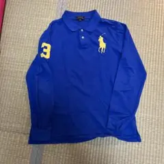 Polo Ralph Lauren 長袖ポロシャツ XXL 青