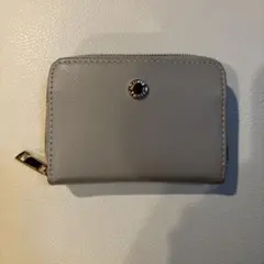 グレー カードケース 小銭入れ アコーディオン型