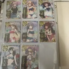 艦これアーケード リットリオ 中破 ホロ 水着 限定 フレーム付き