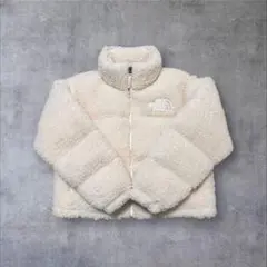 【新品未使用】THE NORTH FACE ショートヌプシ ダウンジャケット 白