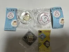ちいかわ　くら寿司　缶バッジ　アクリルマグネット