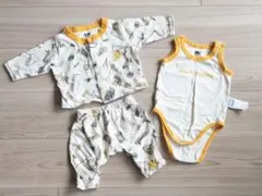 ヘリーハンセン ベビー服 3点セット 70 ロンパース セットアップ 美品 春夏